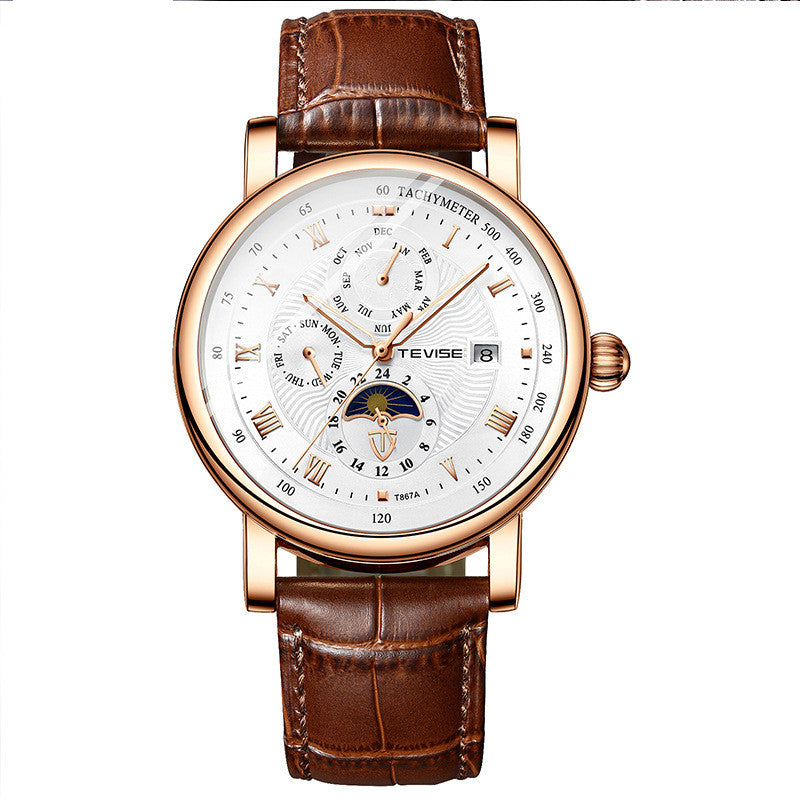 Automatic Mechanical Casual Men's Watch Tourbillon