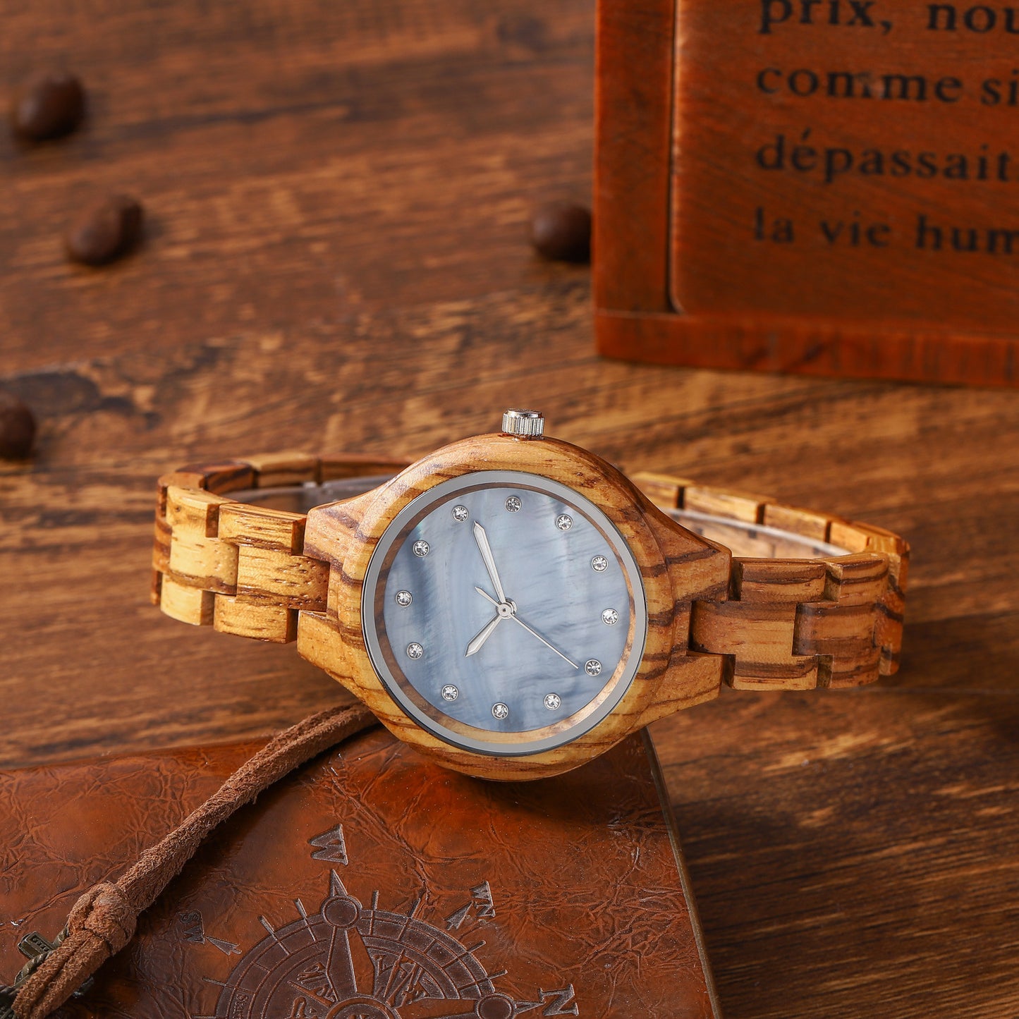 Sandalwood Watch Original Quartz Movement Wood