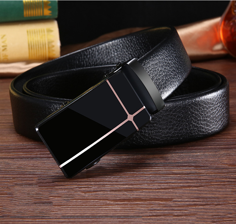 Men's Business Acrylic Automatic Belt