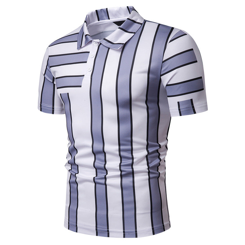 New Summer Men's Short-Sleeved Polo Shirt