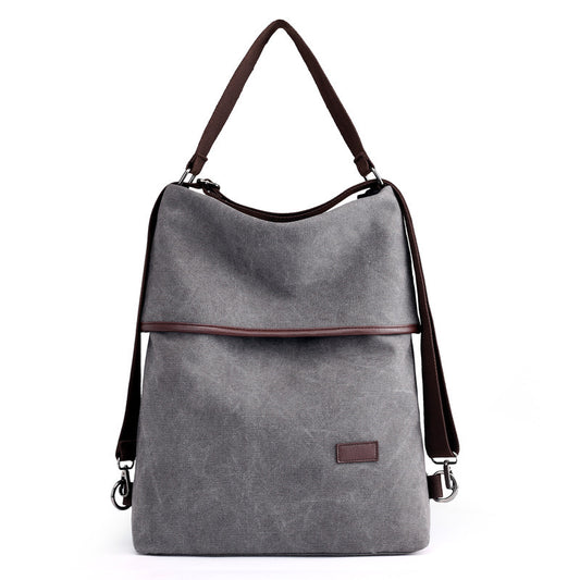 Multifunctional Fashion Simple Canvas Backpack