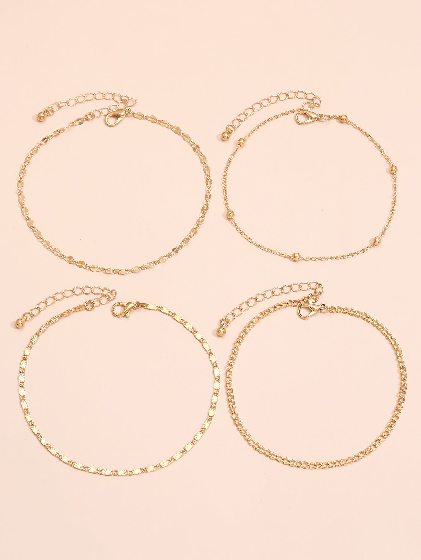 Fashion Simple And Irregular All-match Anklet