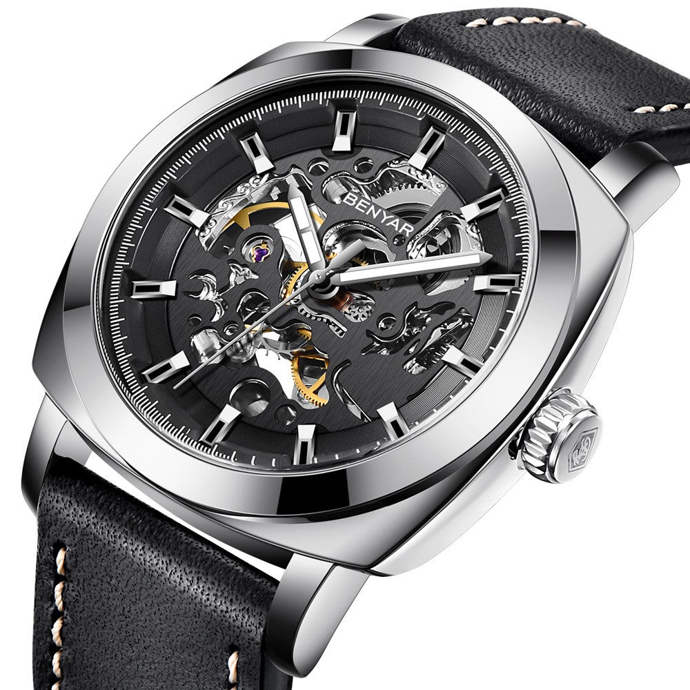 Hollow mechanical watch automatic fashion men's watch