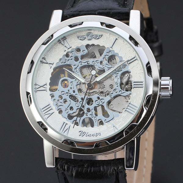 Hollow Mechanical Watch Men's And Women's Watches Foreign Trade Mechanical Watches