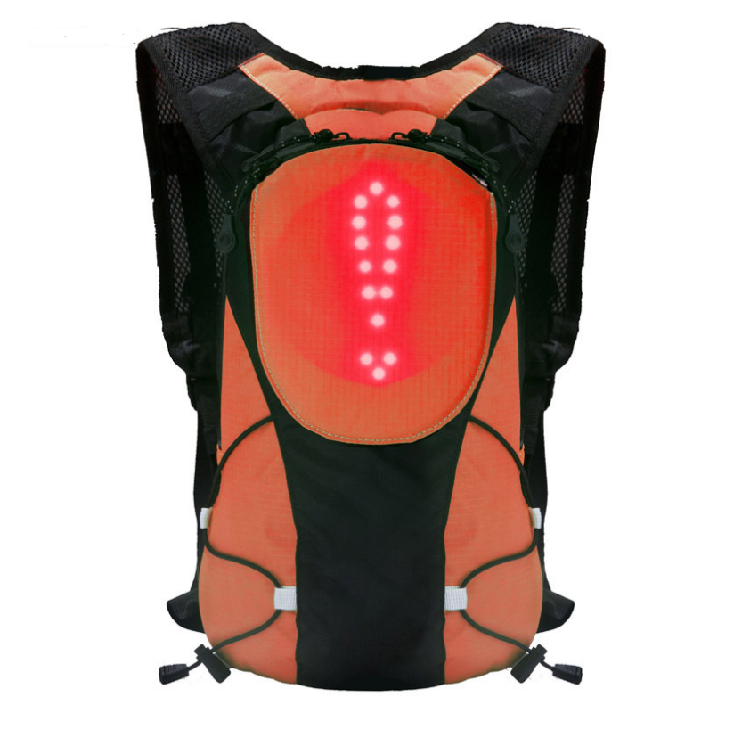 Turn signal backpack LED backpack warning light