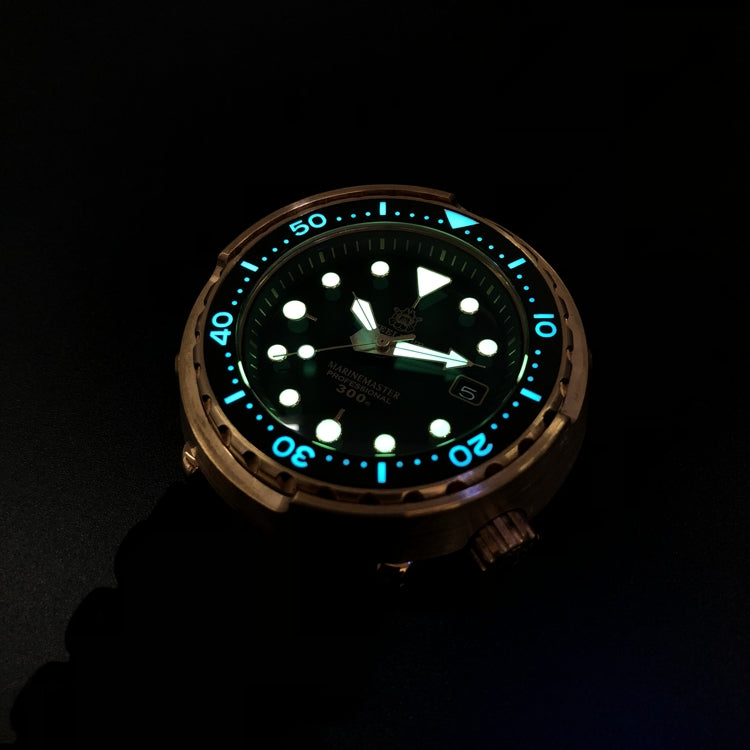 Tin bronze canned 300m mechanical diving watch