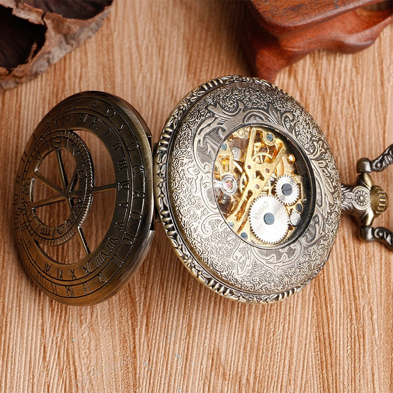 Manual mechanical pocket watch