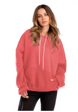 Hooded pullover sweater