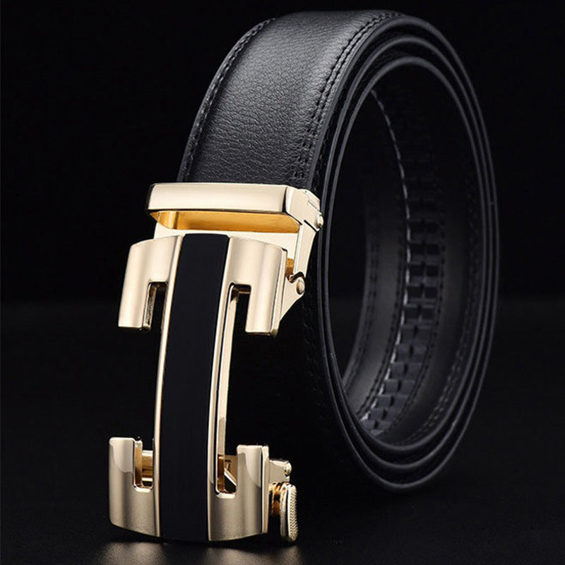 Men's Automatic Buckle Belt All Match Belt