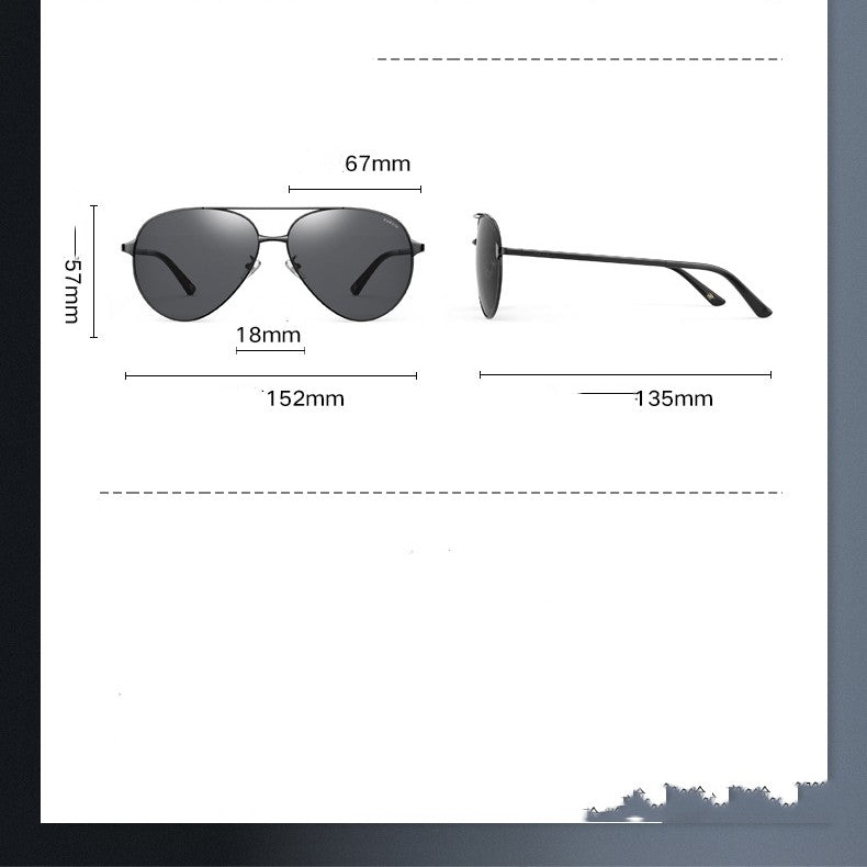 Male Polarized Driver's Driving Glasses