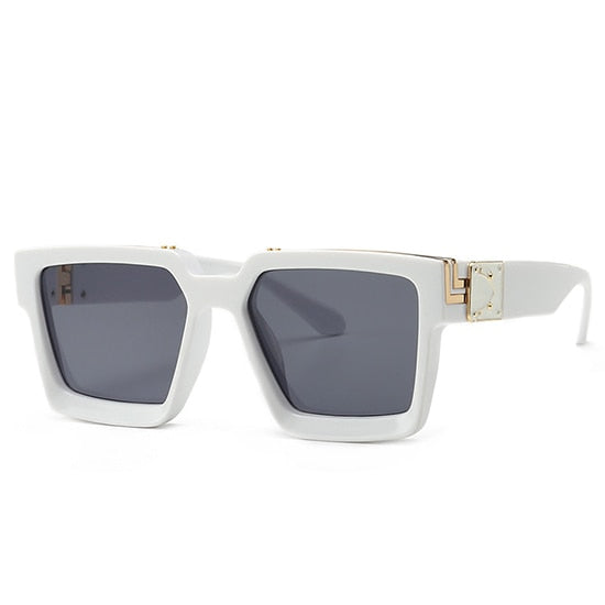 SHAUNA Retro Square Sunglasses Women Ins Popular Sun Glasses Men UV400