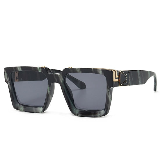 SHAUNA Retro Square Sunglasses Women Ins Popular Sun Glasses Men UV400