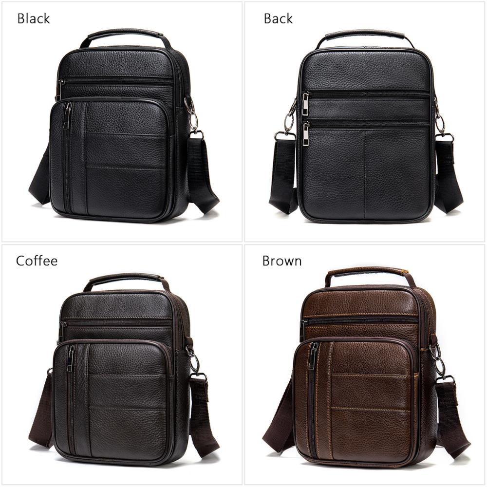 WESTAL Men's Designer Leather Bag, Shoulder/ Handbag for Men