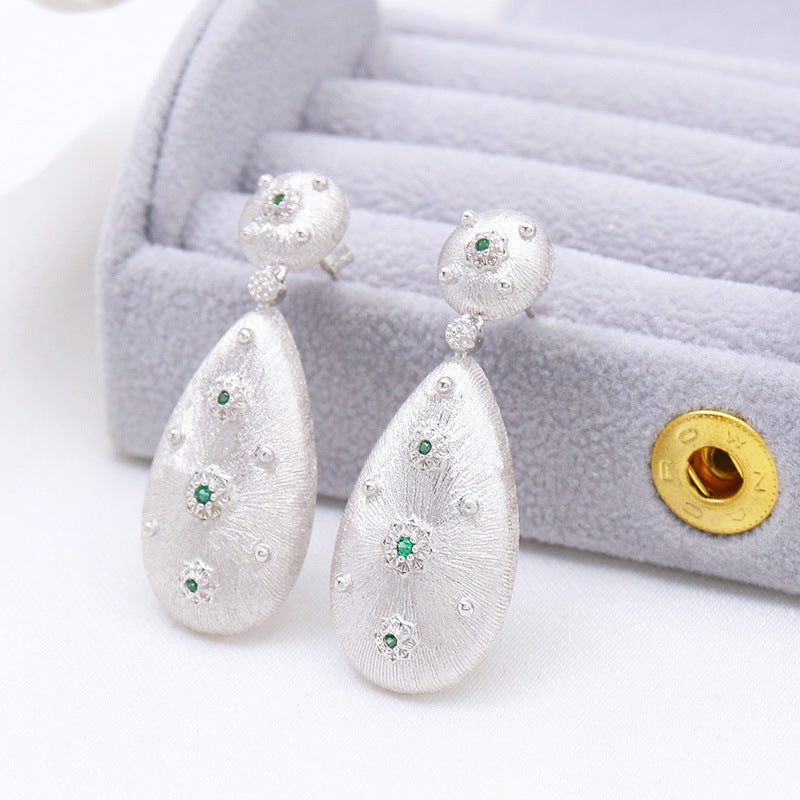 Fashion Italian Craft Jewelry Simple Earrings