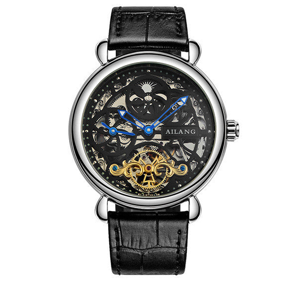 Men's Automatic Mechanical Watch Hollow Men's Watch Luminous Waterproof