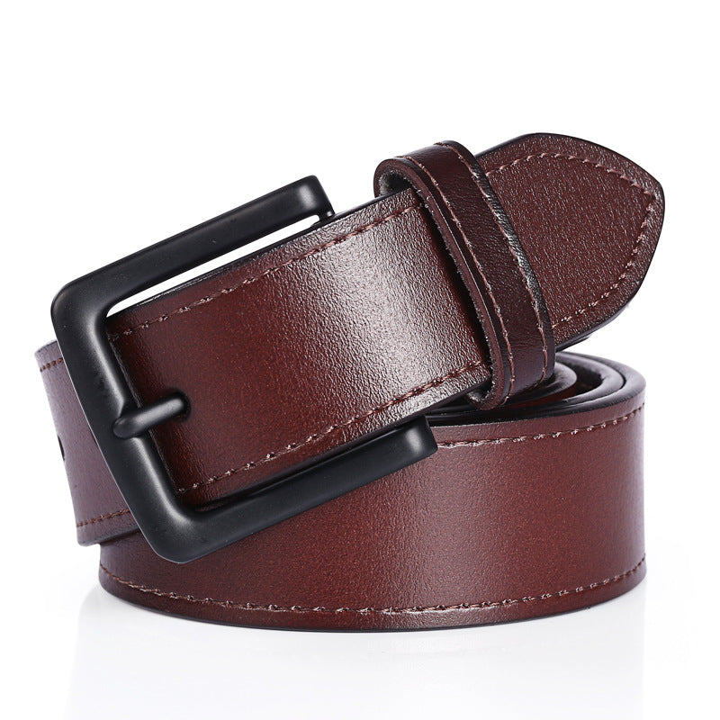 Men's Buckle Belt Simple Business Leisure