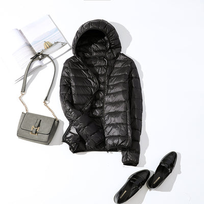 Women's White Duck Down Jacket