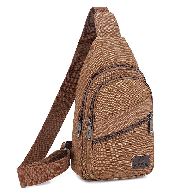 Men's Casual Canvas Messenger Bag