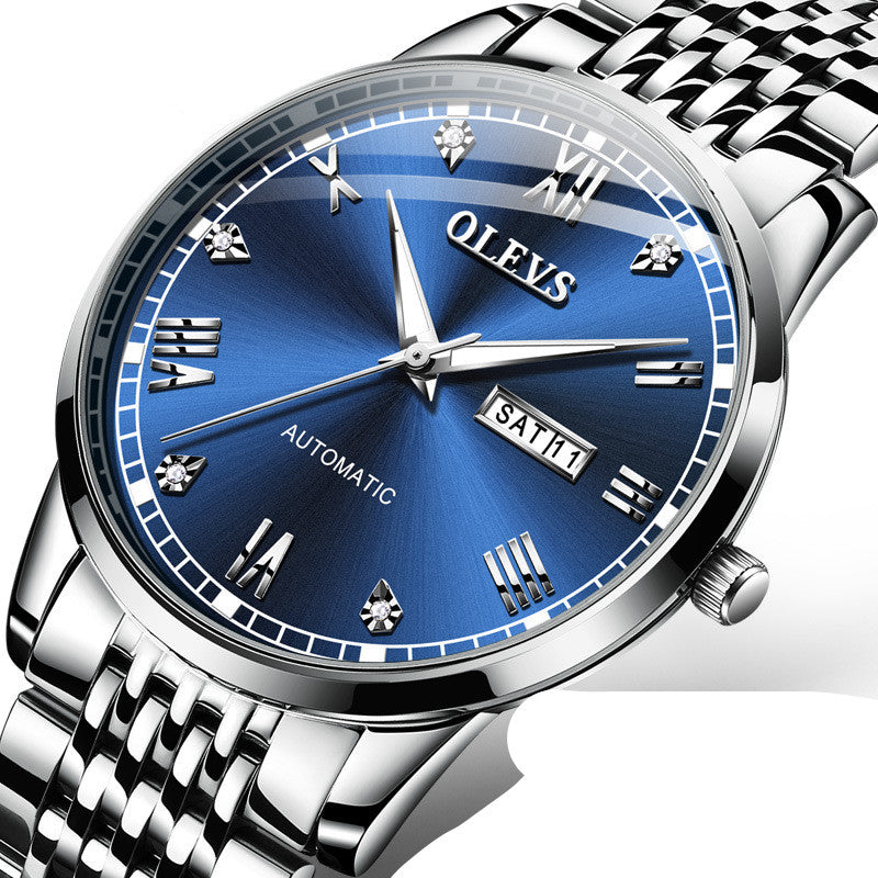 Men Fashion Automatic Mechanical Watch Waterproof