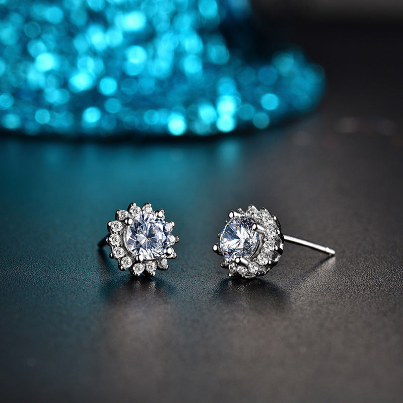 Women's New Fifty Best Moissanite Stud Earrings