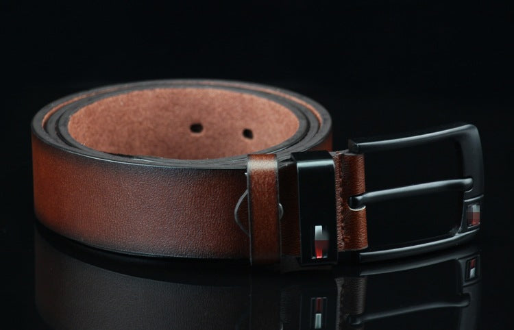 Fashion All-match Retro Men's Wide Belt