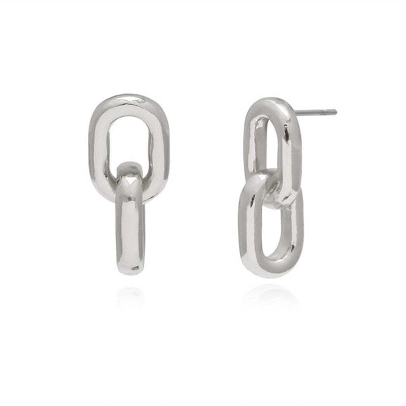 Temperament diamond earrings