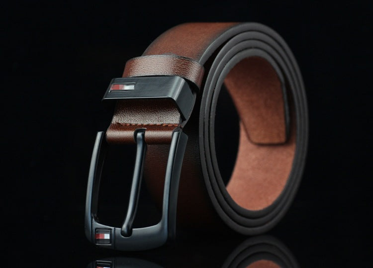 Fashion All-match Retro Men's Wide Belt