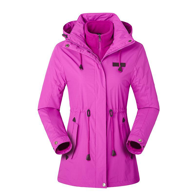 Multi-color Optional Medium And Long Jackets Outdoor Fashion Can Be Waist Warm