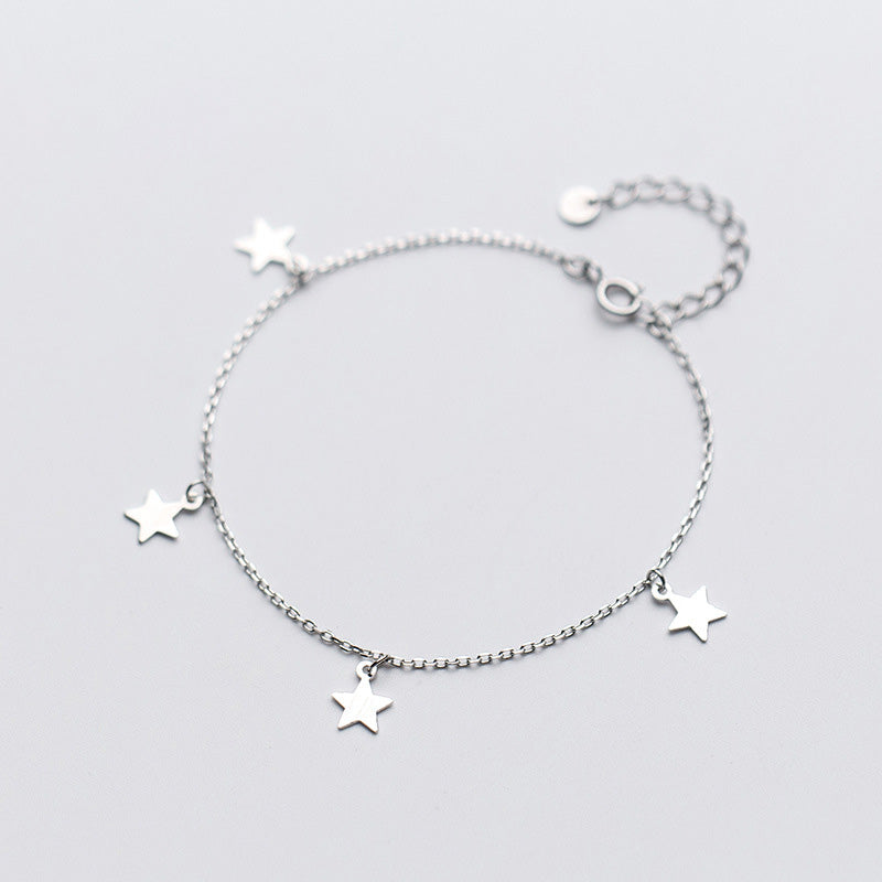 Five-Pointed Star Anklet Bracelet Cute Star Simple Jewelry