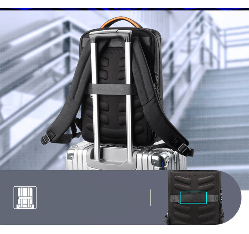 Business backpack multi-function anti-theft backpack men's computer backpack