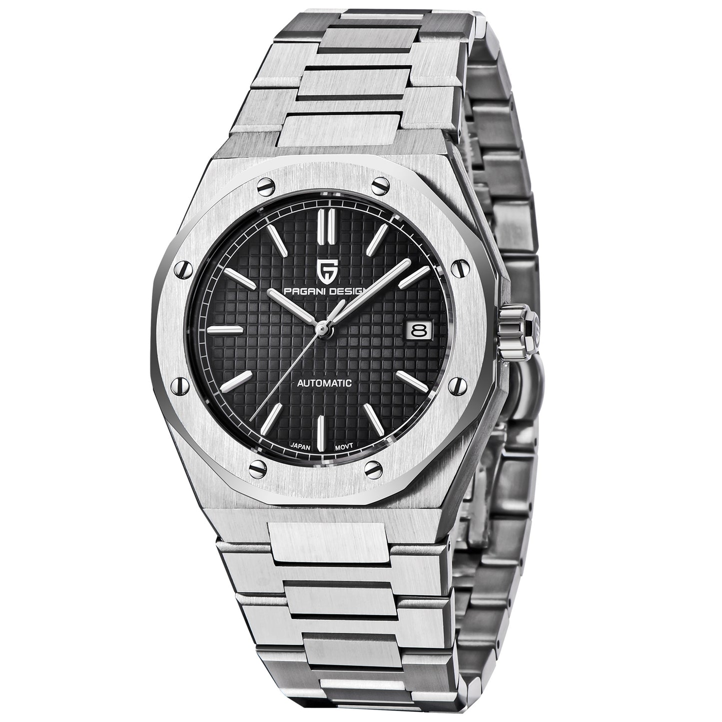 Men's Business Casual Steel Mechanical Watch