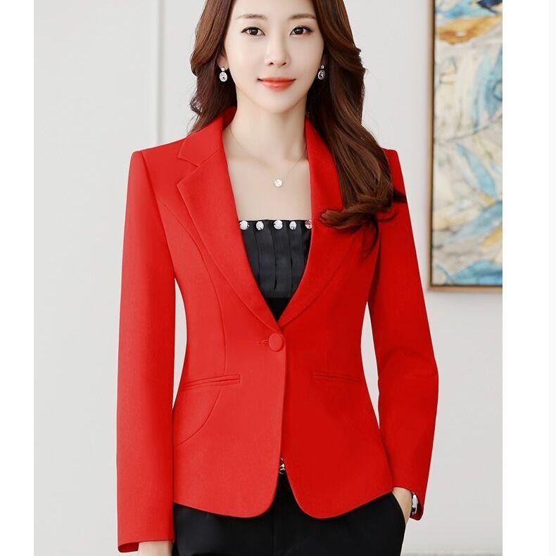 Fashion Slim Short Casual Ladies Suit Jacket