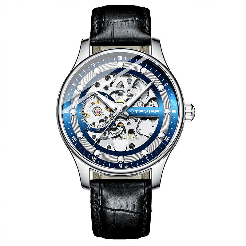 New Hollow Fashionable Waterproof Mechanical Watch