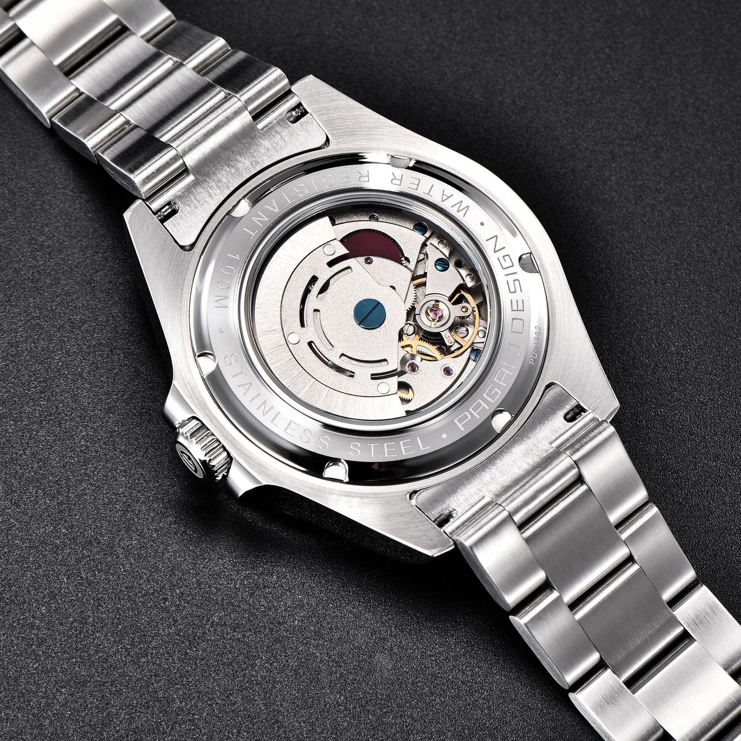 New Men's Sapphire GMT Mechanical Watch