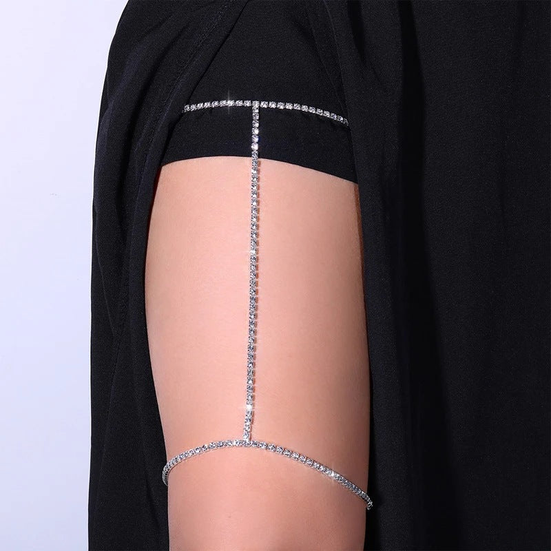 Rhinestone Leg Chain Body Chain Jewelry Simple