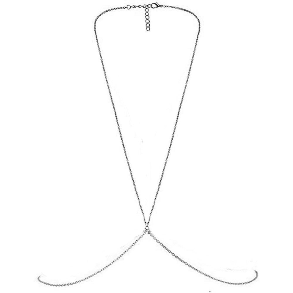 Fashion Sexy Stainless Steel Chain Bikini Waist Chain Beach Body Chain Jewelry