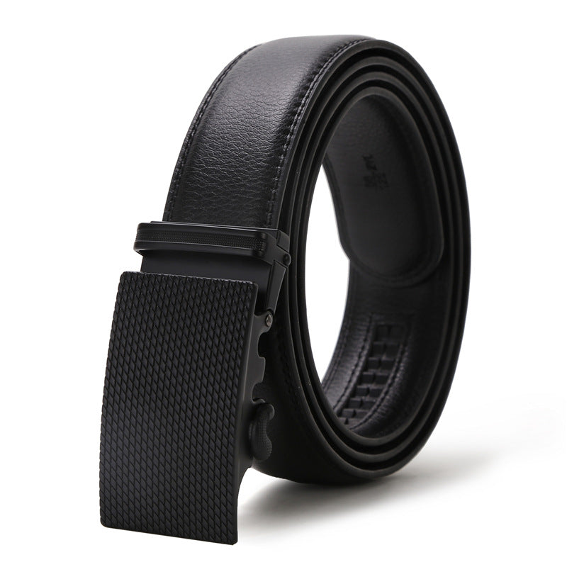 Automatic Buckle Belt Men's High-end Belt Belts Cost-effective Belt Men