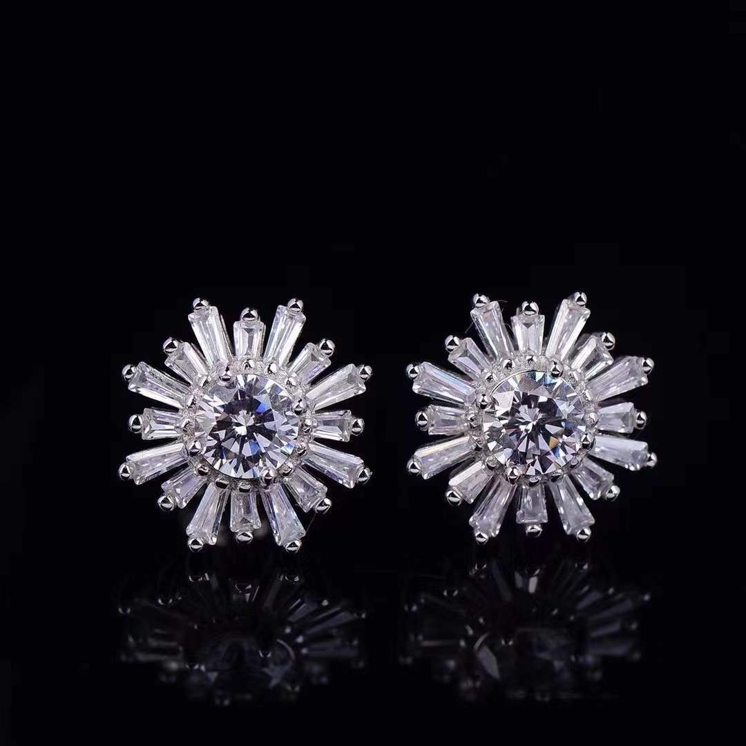 Mo Sangshi Fashion Daisy Earrings