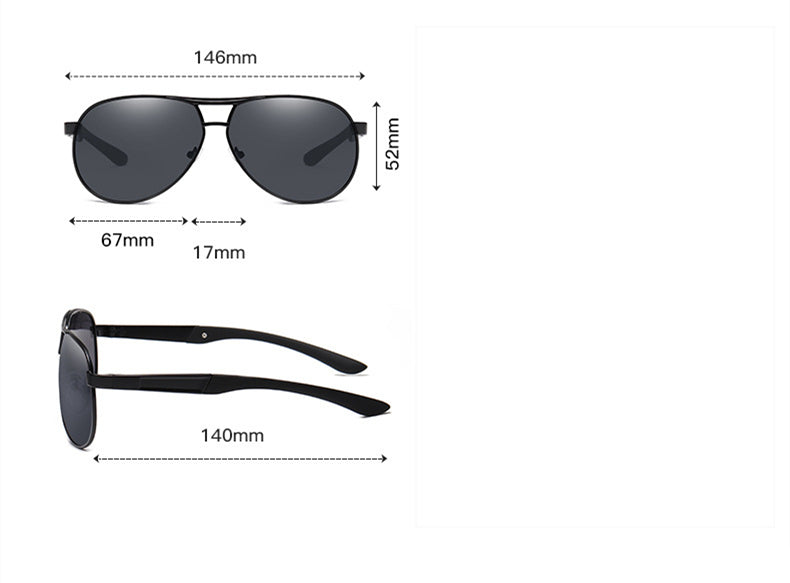 Men's Polarized Glasses Toad Driver Glasses