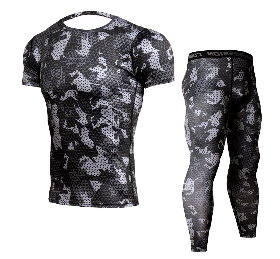 Camouflage leggings suit