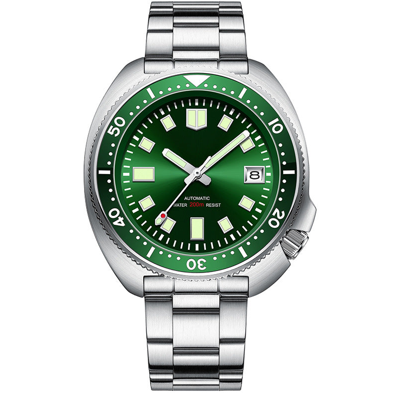 Steel Diving Watch Men's Mechanical Watch